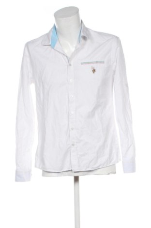 Pánska košeľa  U.S. Polo Assn., Veľkosť M, Farba Biela, Cena  28,00 €, #136617807