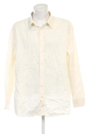 Herrenhemd Unbranded, Größe 5XL, Farbe Ecru, Preis 19,99 €