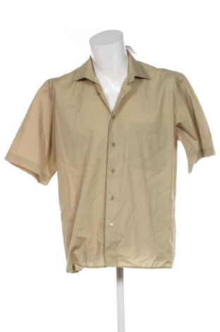 Herrenhemd Unbranded, Größe L, Farbe Beige, Preis 14,82 €