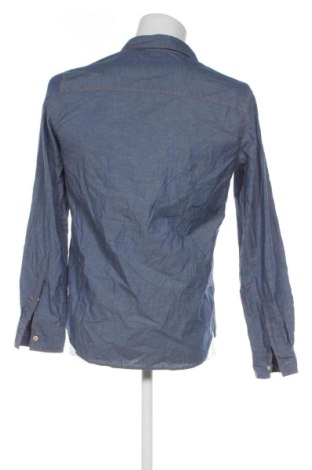Мъжка риза Unbranded, Размер M, Цвят Син, Цена 15,33 €