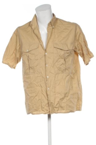 Herrenhemd Unbranded, Größe L, Farbe Beige, Preis 14,77 €