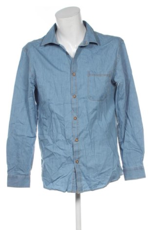 Мъжка риза Unbranded, Размер L, Цвят Син, Цена 15,33 €