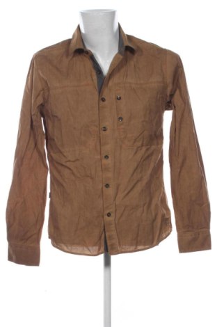 Herrenhemd Unbranded, Größe M, Farbe Braun, Preis 22,99 €, #136663649