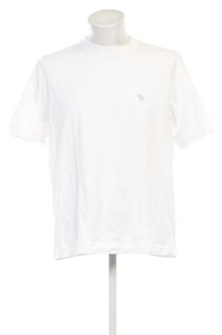Męski T-shirt Abercrombie & Fitch, Rozmiar M, Kolor Biały, Cena 91,99 zł