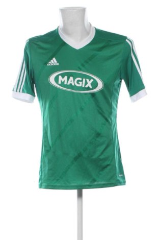 Herren T-Shirt Adidas, Größe M, Farbe Grün, Preis € 18,99