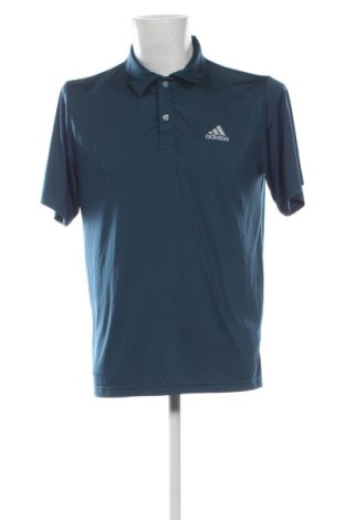 Męski T-shirt Adidas, Rozmiar XXL, Kolor Niebieski, Cena 72,99 zł