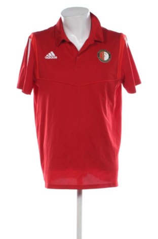 Herren Shirt Adidas, Größe XL, Farbe Rot, Preis 17,99 €