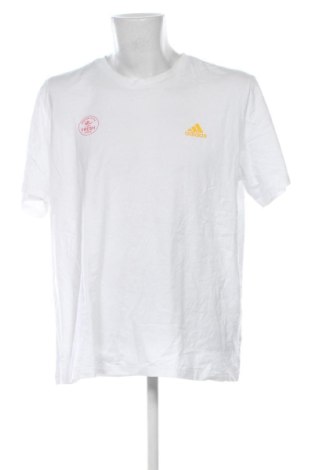 Tricou de bărbați Adidas, Mărime XXL, Culoare Alb, Preț 85,99 Lei