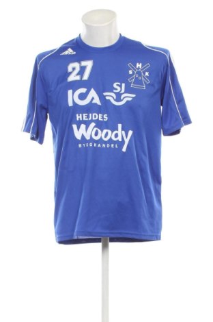 Herren Shirt Adidas, Größe M, Farbe Blau, Preis 41,99 €
