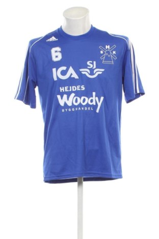 Herren T-Shirt Adidas, Größe M, Farbe Blau, Preis € 41,99