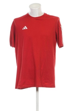 Ανδρικό t-shirt Adidas, Μέγεθος XL, Χρώμα Κόκκινο, Τιμή 33,82 €, #136644019