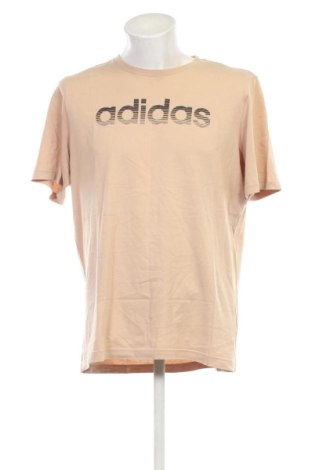 Tricou de bărbați Adidas, Mărime L, Culoare Bej, Preț 105,99 Lei, #136657726