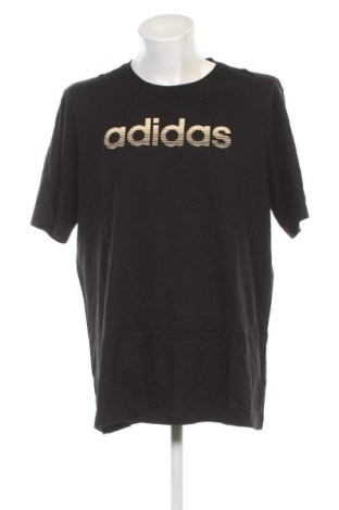 Męski T-shirt Adidas, Rozmiar XL, Kolor Czarny, Cena 88,99 zł, #136657791