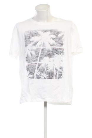 Męski T-shirt Angelo Litrico, Rozmiar XXL, Kolor Biały, Cena 51,99 zł