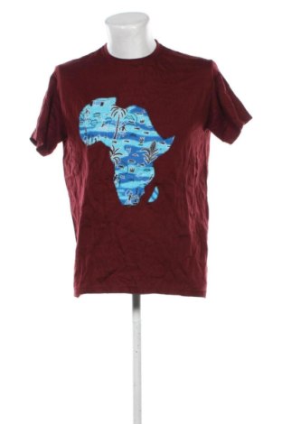 Męski T-shirt Apex, Rozmiar XXL, Kolor Czerwony, Cena 40,99 zł