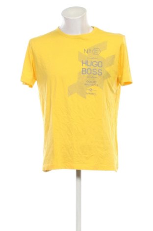 Мъжка тениска BOSS, Размер XL, Цвят Жълт, Цена 32,00 €, #136650268