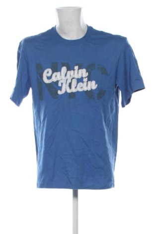 Herren T-Shirt Calvin Klein, Größe XL, Farbe Blau, Preis € 22,99