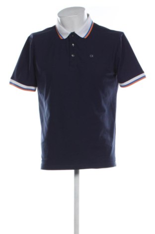 Herren Shirt Calvin Klein, Größe L, Farbe Blau, Preis 28,00 €, #136658233