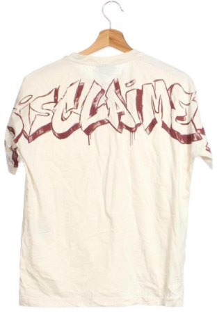 Herren T-Shirt DISCLAIMER, Größe XS, Farbe Ecru, Preis € 27,99