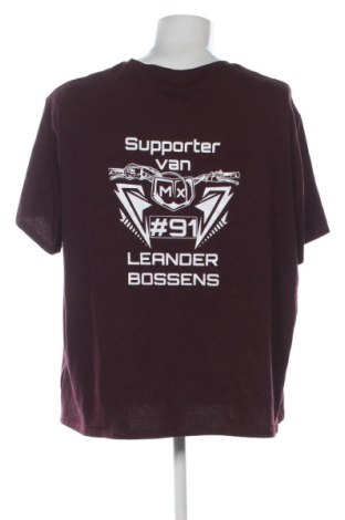Herren Shirt Decathlon, Größe 4XL, Farbe Rot, Preis 8,99 €