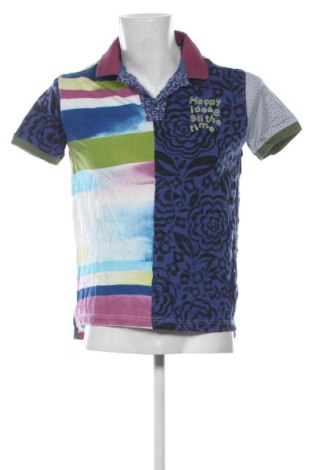 Ανδρικό t-shirt Desigual, Μέγεθος S, Χρώμα Πολύχρωμο, Τιμή 29,99 €