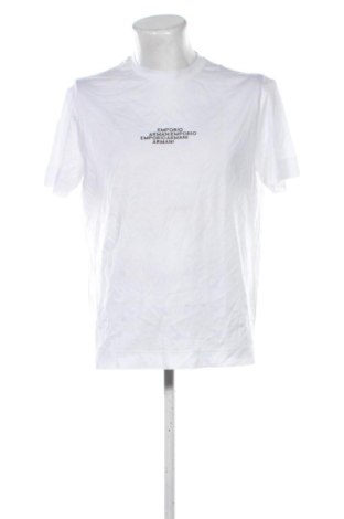 Ανδρικό t-shirt Emporio Armani, Μέγεθος XXL, Χρώμα Λευκό, Τιμή 23,99 €, #133659363