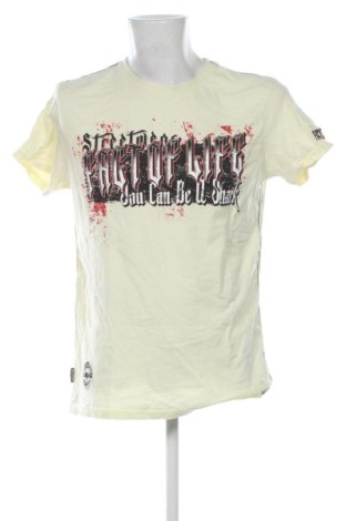 Tricou de bărbați FACE TO FACE STYLE, Mărime XL, Culoare Galben, Preț 129,99 Lei