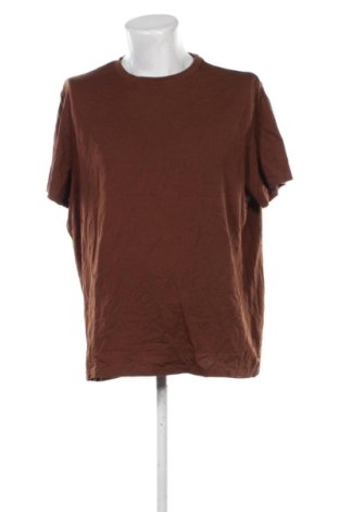Мъжка тениска H&M, Размер XXL, Цвят Кафяв, Цена 10,22 €