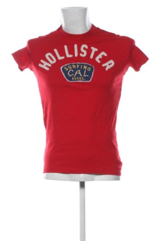 Мъжка тениска Hollister, Размер S, Цвят Червен, Цена 11,02 €, #136651981