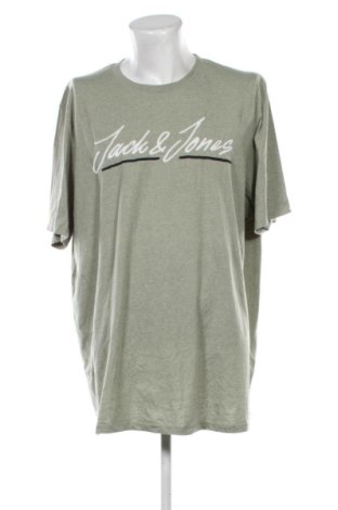 Мъжка тениска Jack & Jones, Размер 5XL, Цвят Зелен, Цена 7,66 €