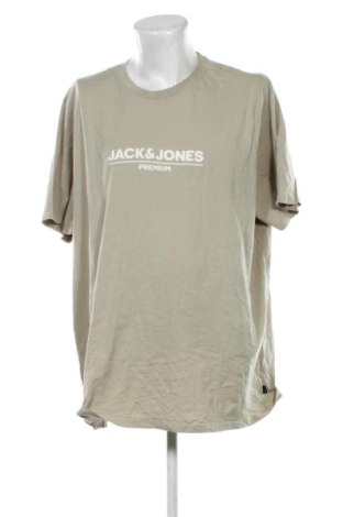Мъжка тениска Jack & Jones, Размер 5XL, Цвят Зелен, Цена 7,66 €