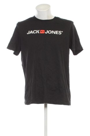 Мъжка тениска Jack & Jones, Размер XXL, Цвят Черен, Цена 7,66 €