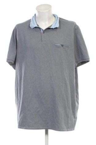Ανδρικό t-shirt Kiabi, Μέγεθος 5XL, Χρώμα Γκρί, Τιμή 11,99 €, #136643613