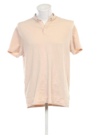 Мъжка тениска LC Waikiki, Размер XXL, Цвят Бежов, Цена 9,20 €, #136596696