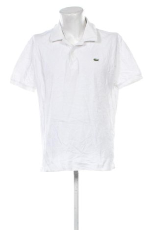 Herren Shirt Lacoste, Größe 3XL, Farbe Weiß, Preis 36,99 €