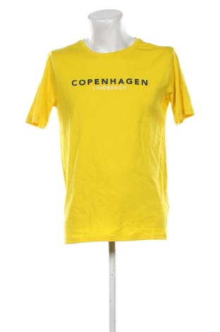 Herren T-Shirt Lindbergh, Größe L, Farbe Gelb, Preis € 18,99