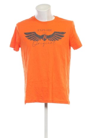 Мъжка тениска Livergy, Размер L, Цвят Оранжев, Цена 10,00 €, #136658436