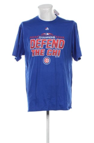 Ανδρικό t-shirt Majestic, Μέγεθος XL, Χρώμα Μπλέ, Τιμή 18,99 €