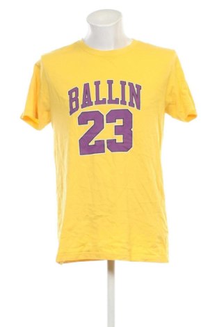 Мъжка тениска Mister Tee, Размер L, Цвят Жълт, Цена 5,62 €, #136587717