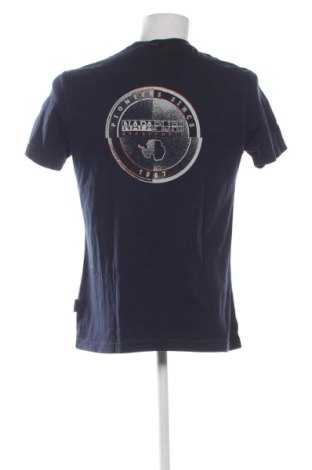Herren T-Shirt Napapijri, Größe L, Farbe Blau, Preis € 21,00