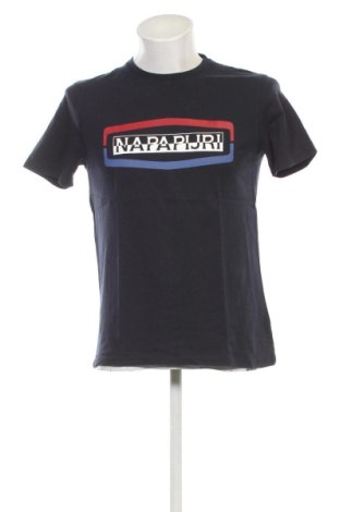 Ανδρικό t-shirt Napapijri, Μέγεθος M, Χρώμα Μπλέ, Τιμή 21,00 €, #136643023