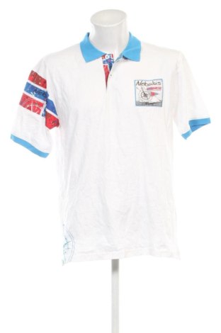 Męski T-shirt Nebulus, Rozmiar XL, Kolor Biały, Cena 123,99 zł