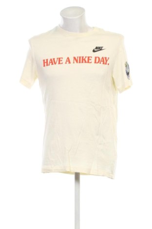 Herren Shirt Nike, Größe M, Farbe Ecru, Preis 13,81 €, #136646493