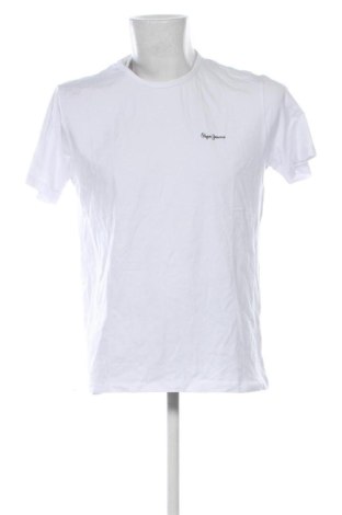 Мъжка тениска Pepe Jeans, Размер L, Цвят Бял, Цена 26,07 €
