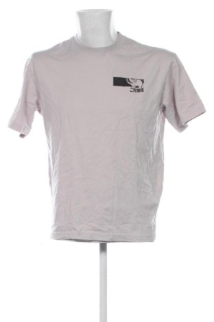 Męski T-shirt Pull&Bear, Rozmiar M, Kolor Beżowy, Cena 51,99 zł