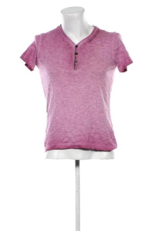 Męski T-shirt S.Oliver, Rozmiar S, Kolor Różowy, Cena 40,99 zł