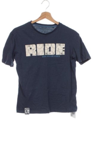Tricou de bărbați Sinsay, Mărime XXS, Culoare Albastru, Preț 52,13 Lei
