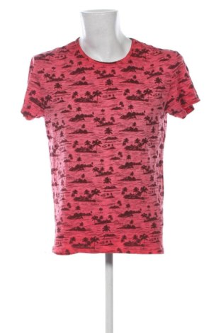 Męski T-shirt Smog, Rozmiar L, Kolor Różowy, Cena 51,99 zł