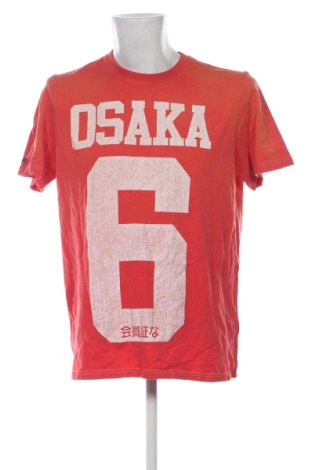 Мъжка тениска Superdry, Размер XL, Цвят Оранжев, Цена 9,71 €
