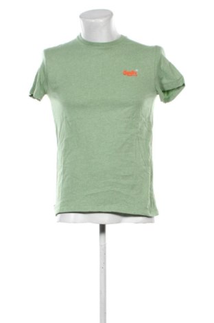 Męski T-shirt Superdry, Rozmiar S, Kolor Zielony, Cena 48,23 zł